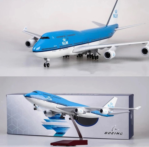 Avión Aircraft De Colección Modelo Klm Royal Dutch Airlines