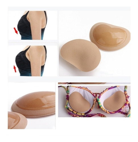 Imagen 5 de 10 de Almohadilla Relleno De Busto Push-up Aumento X2 Les Loles