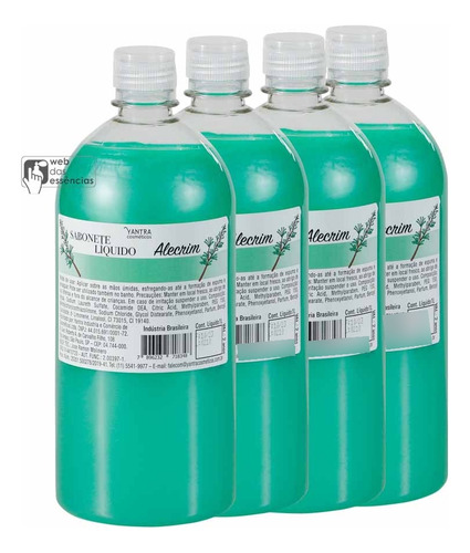 Sabonete Liquido 1 L - Leve 8 Unidades - Alecrim