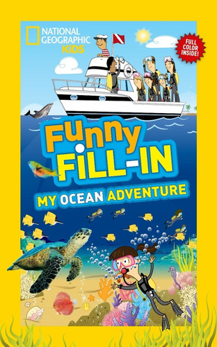 Livro Funny Fill-in : My Ocean Adventure