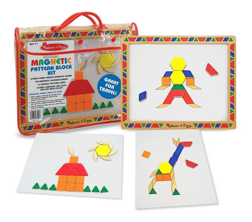Kit De Juego De Bloques Magnéticos Con Diseños
