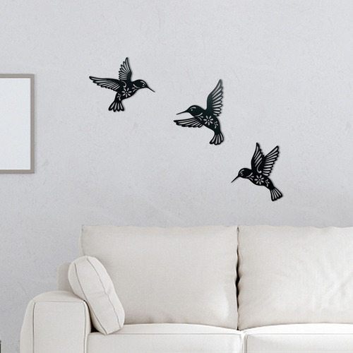 Colgante De Colibrí Hueco De Metal Para Decoración De Colibr