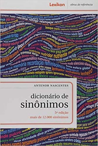 Libro Dicionário De Sinônimos 9788583001010 De Nascentes Ant