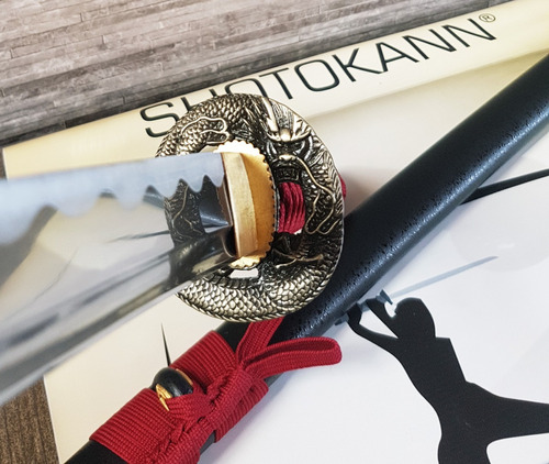 Espada Katana Original Afiada Samurai Seiryu Frete Grátis