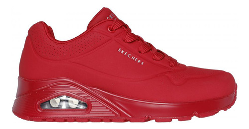 Zapatilla Mujer Uno Stand On Air Rojo Skechers