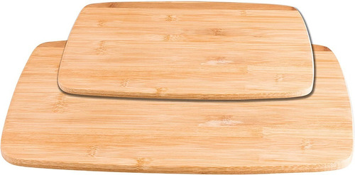 Tablas Para Cortar Picar Hecha De Bambu Kit De 2 Piezas