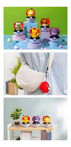 Figura Articulada Gengar, Máquina De Juguetes, Cápsula Miste