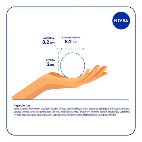 Creme Hidratante Nivea Men 4 Em 1 Lata 75g