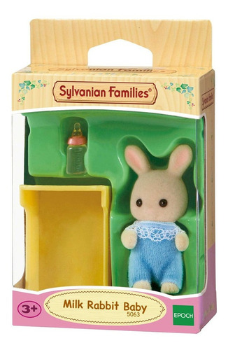 Sylvanian Families Conejo Bebé + Cuna Figura Juguete Niños ®