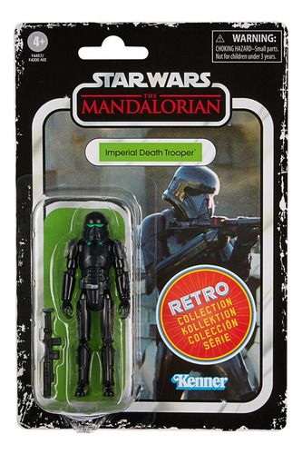 Figura De Acción Star Wars The Mandalorian Death Trooper +3