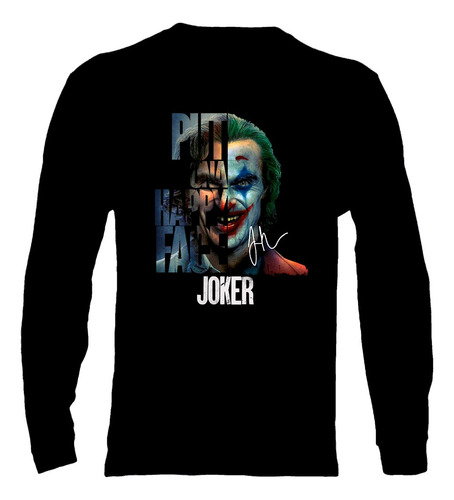 Polera Manga Larga The Joker; Guason - Ver 07 - Phoenix Joaq