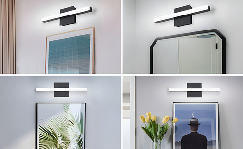 40cm Lámpara De Pared Led Tocador De Luz De Espejo Luz Tricolor