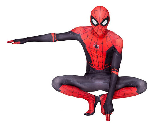 Spiderman De Medias Adultos Traje De Cosplay