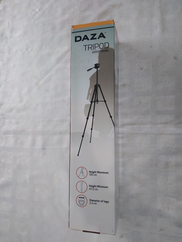 Tripode Profesional Fotografía Daza. Aluminio (Usado)