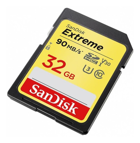 Imagen 3 de 3 de Memoria Flash Sandisk Extreme, 32gb Sdhc Uhs-i Clase 10