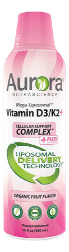 Aurora Nutrascience, Vitamina D-3+ Mega-liposomal 9.000 Ui C