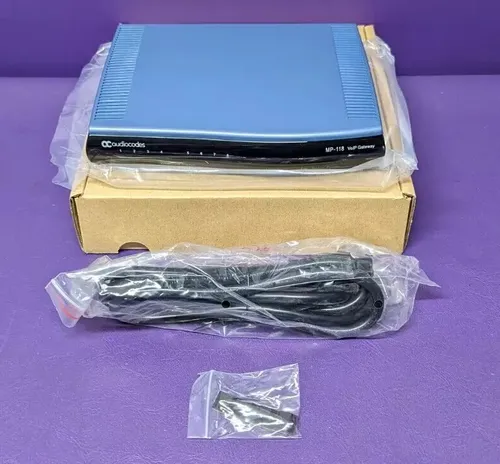 Fxo Voip Gateway Audiocodes 8-port Mp118