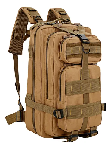Mochila T ctica Militar Mochilero Camelback Garantia Bolsillos