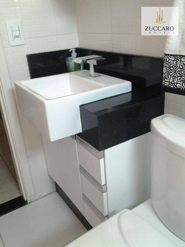 Apartamento Mobiliado Com 2 Dormitórios À Venda, 46 M² Por R$ 250.000 - Ponte Grande - Guarulhos/sp - Ap13183