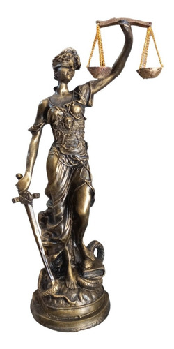  Diosa De La Justicia, Themis 46.5 Cm, Resina