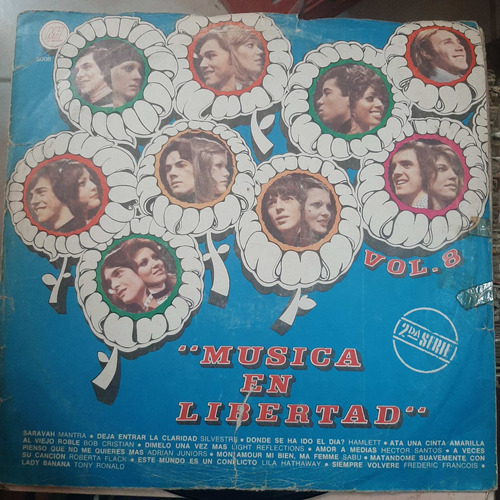 Vinilo Musica En Libertad Vol 8 Cp2