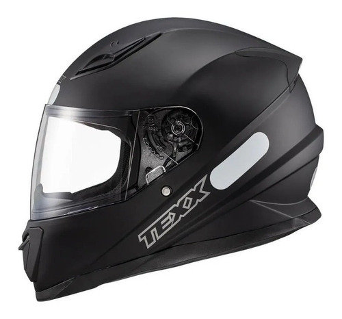 Capacete Texx Fechado Hawk Solido Pret 60 Cor Preto Desenho Solid