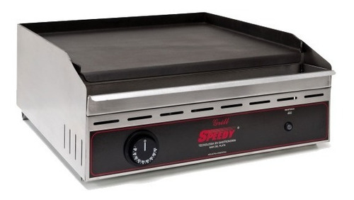 Plancha Electrica Lisa 1,2 Kw 23x42cm Speedy