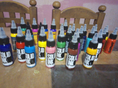 Tinta Profesional Para Tatuar Eternal Ink Multi Colores