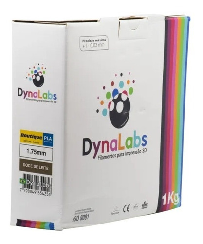 Imagem 4 de 5 de Filamento Pla Boutique - Doce De Leite Dynalabs 1.75mm - 1kg