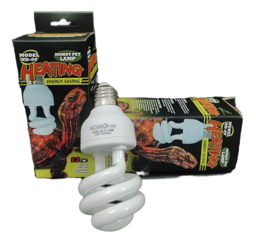 Nomoy Pet Ampolleta Uvb 10.0 De 13w Para Reptiles Deserticos