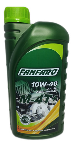 Aceite De Moto Fanfaro Sintetico  4t 10w40 