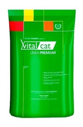Vitalcan Premium Para Gato Adulto Sabor Mix En Bolsa De 15kg
