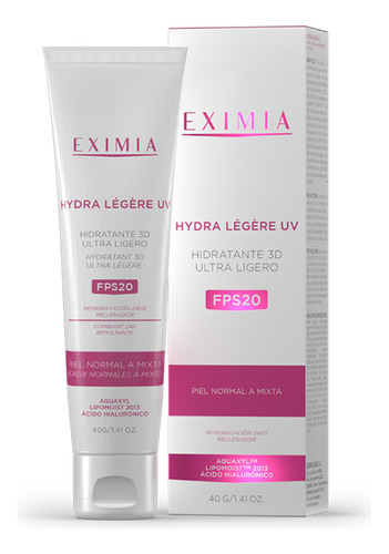 Crema Hidratante Con Protección Solar Eximia Hydra Légère Uv