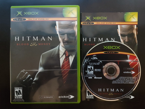 Hitman Blood Money Xbox Clásico Original Físico Buen Estado 