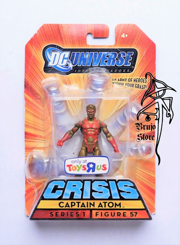 Dc Multiverse Infinite Heroes Captain Atom 10cm Brujostore (Usado)