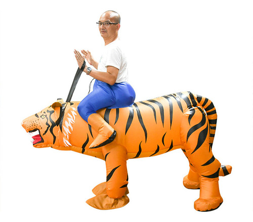 Descuento. Aplicable A: Traje Inflable De Tigre Para Montar