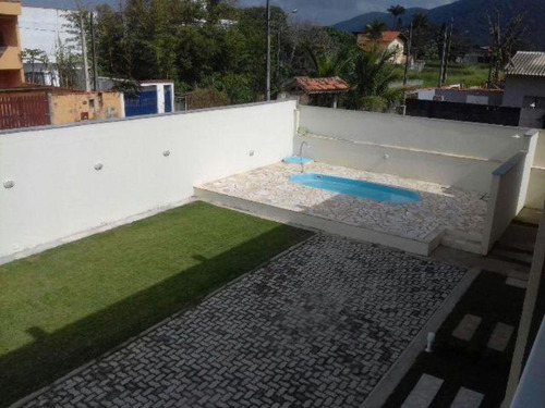 Imagem 2 de 14 de Casa Em Condomínio Lado Praia Com Piscina-itanhaém 3229|npc