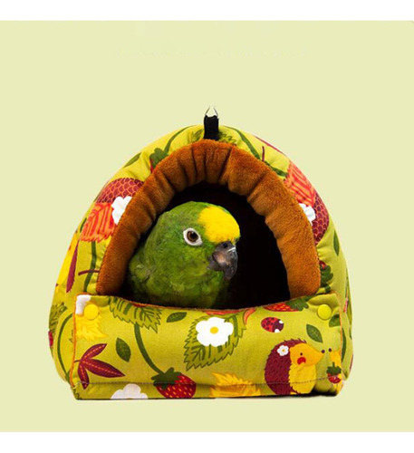 Invierno Cálido Nido De Pájaro Cama For Dormir Loro
