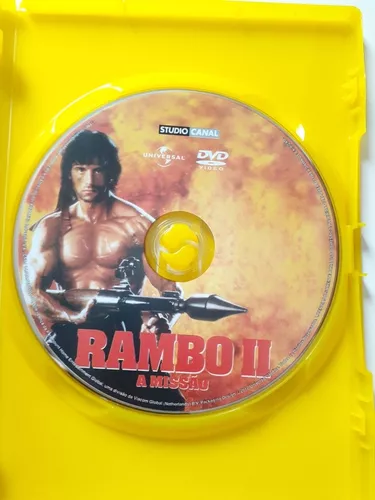 Dvd Seminovo do Filme ( Rambo 2 - a Missão ), Filme e Série Dvd Usado  82156560