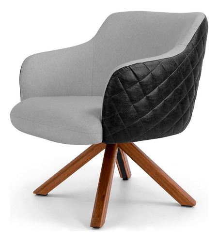 Kit 2 Poltronas Decorativas Jade Base Giromad Corano C-05 Lo