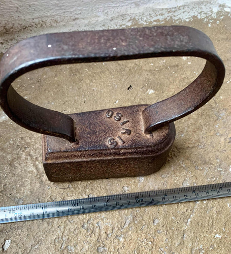 Antigua Plancha De Carbón Para Sastre O Camisas (Usado)