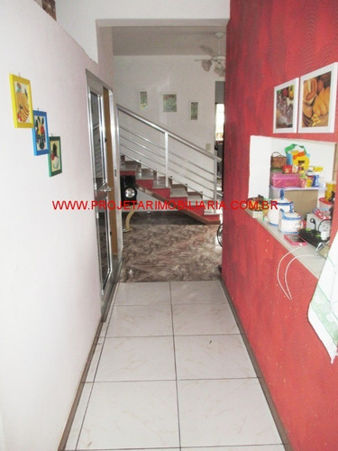 Imagem 4 de 30 de Carmari/nova Iguaçu.casa 4 Quartos Sendo 1 Suíte, 3 Banheiros E 3 Vagas De Garagem. - Ca00540 - 32690823