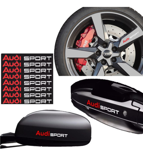 Adesivo Audi Sport Roda Aud008