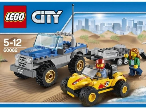 Lego City 60082 Dune Buggy Trailer Vehiculos Y Figur Bigshop