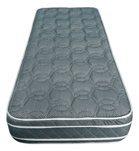 Colchon De Espuma 1 1/2 Plaza 100x190x26 Europillow Almohada Color Negro