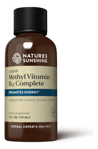 Natures Sunshine Methyl B-12 Complete 59ml