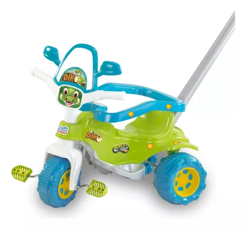 Triciclo Motoca Infantil Butterfly Rosa Magic Toys Sem Luz