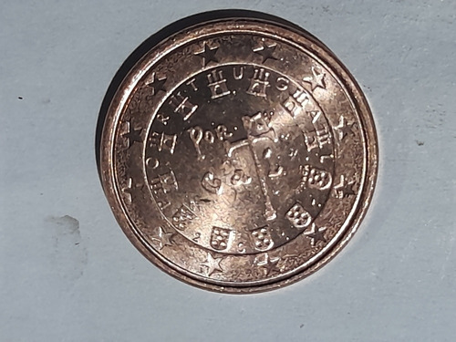 Moneda Portugal 1 Cent De Euro (x734
