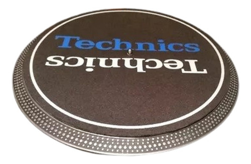 Technics Mirror Azul Y Blanco Paño Slipmat Espuma Djproaudio