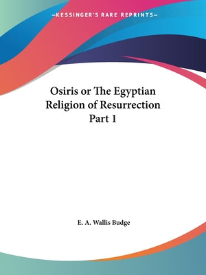 Libro Osiris Or The Egyptian Religion Of Resurrection Par...